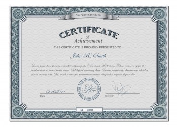 Smith’s Certificate