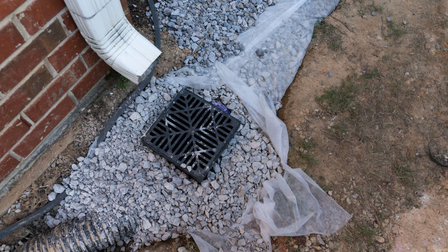 Rain drain dry well french drain system in Portland