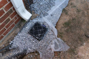 Rain drain dry well french drain system in Portland